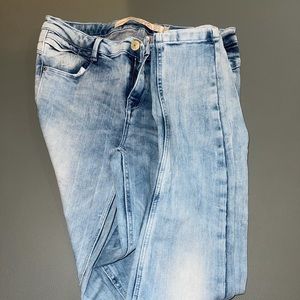 Zara acid wash jeans size 4